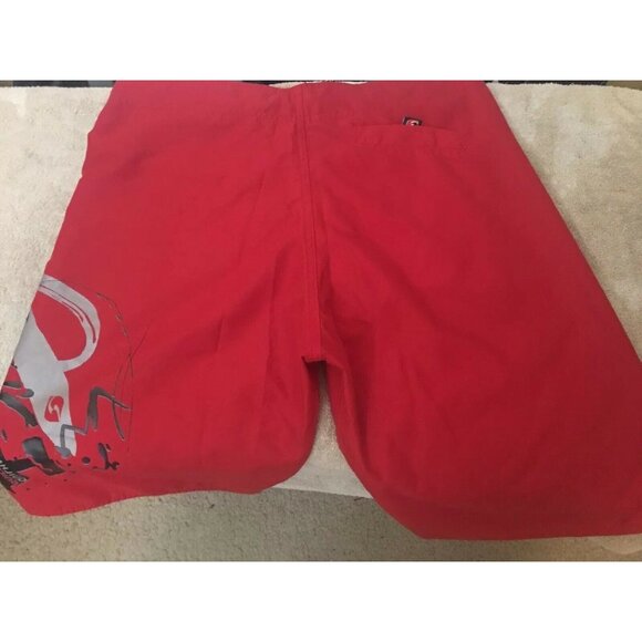 Quilhash Board Short Men’s Sz 32 Red‎ Trunk Short - Picture 3 of 6